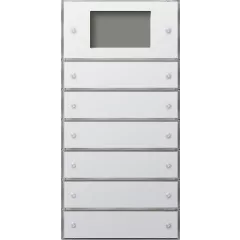   GIRA 2046112 KNX nyomógomb 3 lapkapcsoló | 6-os (3+3), Plus