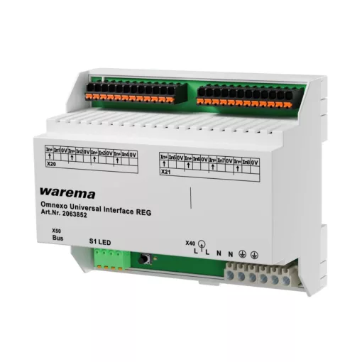 WAREMA 2063852 Universal Interface Omnexo | 8 bemenet, DIN sínre