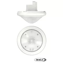   THEBEN theRonda P360-330 DALI UP WH DALI2 PIR jelenlétérzékelő | 360°, 1 csatornás DALI-2 címezhető fény | fehér | 452 m²