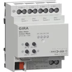 GIRA 211300 DALI-aktor Colour | 4-csatornás