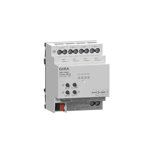 GIRA 211300 DALI-aktor Colour | 4-csatornás
