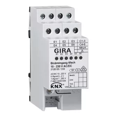 GIRA 212600 KNX bináris bemenet 10-230 V | 6-csatornás