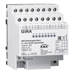 GIRA 212800 KNX bináris bemenet 12-48 V | 8-csatornás