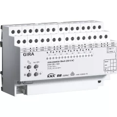   GIRA 216100 KNX redőnyaktor 230 V AC/12-48 V DC | 8-csatornás