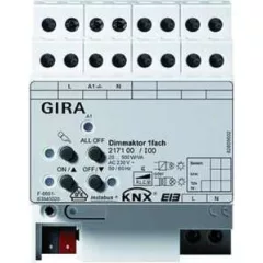 GIRA 217100 KNX dimmaktor REG | 1 csatornás