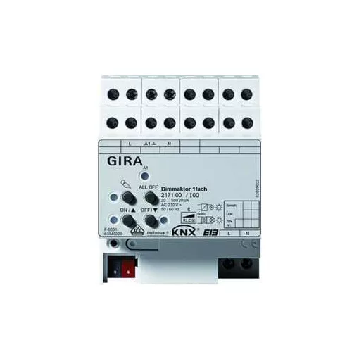 GIRA 217100 KNX dimmaktor REG | 1 csatornás
