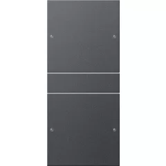   GIRA 218228 TS3 billenőkészlet System 55 | 2-es (1+1) | antracit