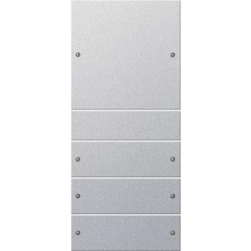 GIRA 218426 TS3-billentyűkészlet System 55 | 4-es (1+3) | alu