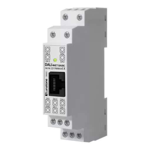 LUNATONE 22176666-B DALI-4net vezérlőegység REG | Basic