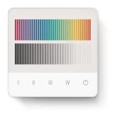   LUNATONE 24035410-PS-G06A DALI-2 érintőpanel | 4 jelenet, RGB (dimmelés), 70 mA