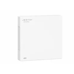   MÜLLER GS 70.00 knx KNX levegőminőség-szabályozó | Hisztosztat, VOC- és finomszennyezés érzékelő | stúdiófehér | 80x80 mm