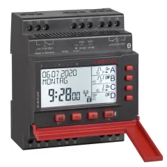   MÜLLER SC 98.30 pro4 digitális időkapcsoló óra | pro4, 3 csatornás, Astro, BT, 110-230 V