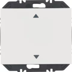   BERKER 24117209 EnOcean tapintásérzékelő K.1/K.5 | 1-csatornás, nyilak | poláris fehér fényes