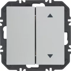   BERKER 24128309 EnOcean tapintásérzékelő S.1/B.3/B.7 | 2-csatornás, 1x nyilak | poláris fehér matt