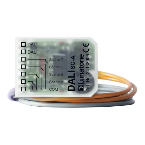LUNATONE 24138906 DALI jelenetkezelő modul | Jelenetek nem programozhatók