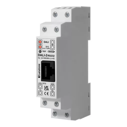 LUNATONE 24166096-LU-HS DALI-2-RS232-interfész REG | Standard