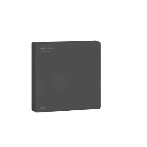 MDT GS 10.00 knxTS KNX helyiség-hőmérsékletszabályzó | Higrosztat | fekete | 55x55 mm