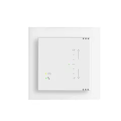  MÜLLER GS 48.11 knx KNX levegőminőség-szabályozó | manuális célhőmérséklet-állítás | stúdiófehér | 55x55 mm