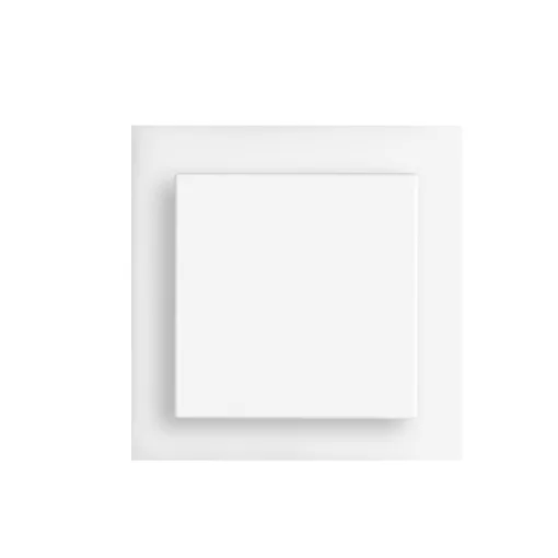 MÜLLER TS 37.11 knx KNX szobatermosztát | bináris és analóg bemenetekkel | stúdiófehér | 55x55 mm