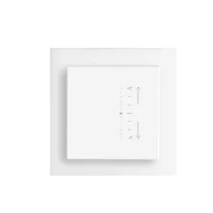   MÜLLER TS 38.11 knx KNX szobai hőmérséklet-szabályozó | bináris/analóg bemenet, kézi célhőmérséklet-beállítás, süllyesztett | stúdiófehér | 55x55 mm