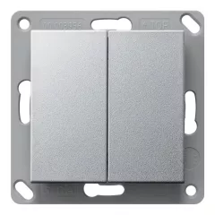   GIRA 246226 Bluetooth fali adó System 55 | 2-csatornás | alu