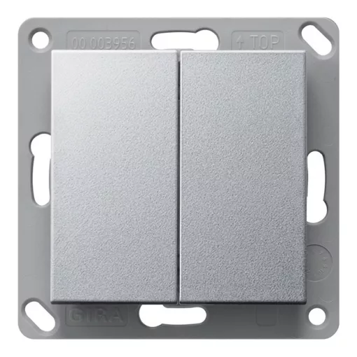 GIRA 246226 Bluetooth fali adó System 55 | 2-csatornás | alu