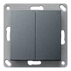   GIRA 246228 Bluetooth fali adó System 55 | 2-csatornás | antracit