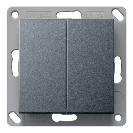 GIRA 246228 Bluetooth fali adó System 55 | 2-csatornás | antracit