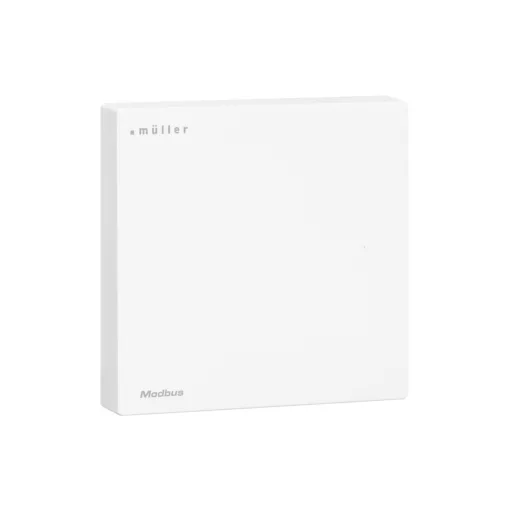 MÜLLER TS 30.40 mod helyiséghőmérséklet-érzékelő Modbus | Standard | stúdiófehér | 80x80 mm