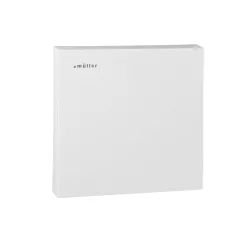   MÜLLER GS3012knx KNX helyiség-hőmérsékletszabályzó | Hygrostat, Secure | stúdiófehér | 80x80 mm