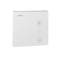   MÜLLER GS3112knx KNX szobahőmérséklet-szabályozó | Higrorsztát, kézileg állítható célhőmérséklet, Secure | stúdiófehér | 80x80 mm