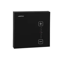   MÜLLER GS 41.12 knx RAL 9005 tiefschwarz KNX levegőminőség-szabályozó | CO2 levegőminőség-érzékelő/helyiség klímaszabályozó, hőmérséklet-változás | fekete (tiefschwarz) | 80x80 mm