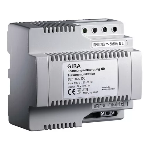GIRA 257000 Tápegység 24 V DC | 0,7 A