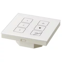   TRIDONIC 28001987 KNX DALI üveg érintőpanel | 4 csoportos | fehér