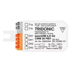   TRIDONIC 28003394 KNX érintőkapcsoló interfész UP ILD G2-höz | 1-csatornás