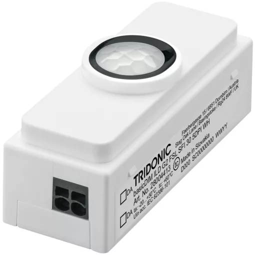 TRIDONIC 28004413 DALI2 beépíthető jelenlétérzékelő ILD G2 | hosszúkás, TW | fehér | 5 m