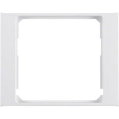   BERKER 11087009 közbenső gyűrű K.1/K.5 | 50x50mm | poláris fehér fényes