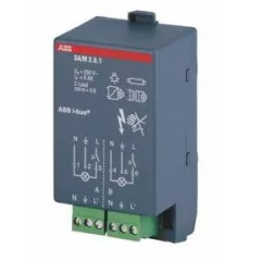   ABB SA/M2.6.1 KNX kapcsolóaktor modul szobavezérlőhöz | 2 kimenetes, 6 A