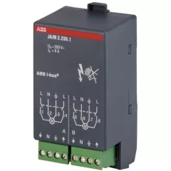   ABB JA/M2.230.1 KNX redőnyaktor modul szobavezérlőhöz | 2-csatornás, 230 V AC