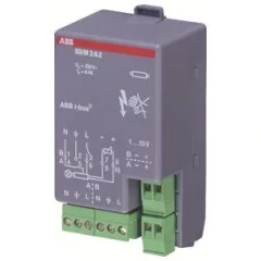   ABB SD/M2.6.2 KNX dimmaktor modul 1-10 V szobavezérlőhöz | 2-csatornás