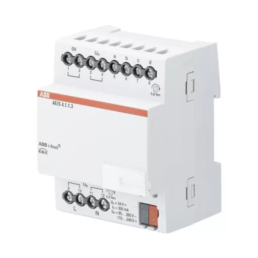 ABB AE/S4.1.1.3 KNX analóg bemenet | 4-csatornás, DIN sínre