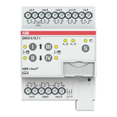 ABB SAH/S8.16.7.1 KNX univerzális aktor 16 A | 8 kimenetes