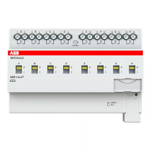 ABB SA/S8.6.2.2 KNX kapcsolóaktor 6 A | 8 kimenetes