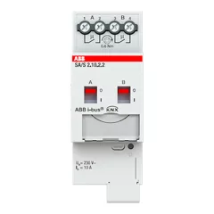 ABB SA/S2.10.2.2 KNX kapcsolóaktor 10 A | 2 kimenetes