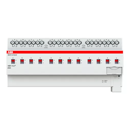 ABB SA/S12.10.2.2 KNX kapcsolóaktor 10 A | 12 kimenetes
