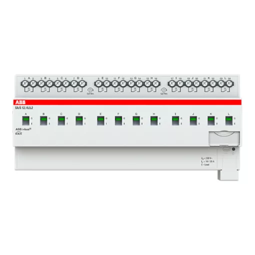 ABB SA/S12.16.5.2 KNX kapcsolóaktor 16 A C-terhelés | 12 kimenetes