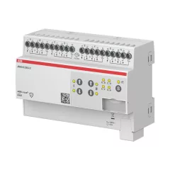   ABB JRA/S8.230.2.2 KNX redőnyaktor 230 V | 8-csatornás, kézi vezérlés