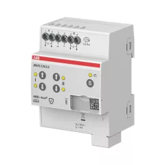   ABB JRA/S2.24.2.2 KNX redőnyaktor 24 V | 2 kimenetes, kézi kezelés