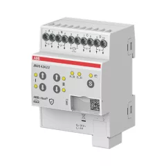   ABB JRA/S4.24.2.2 KNX redőnyaktor 24 V | 4-csatornás, kézi vezérléssel