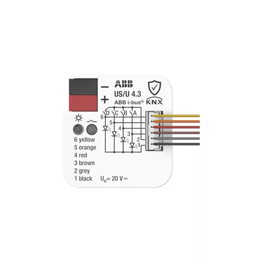 ABB US/U4.3 KNX univerzális interfész | 4-csatornás